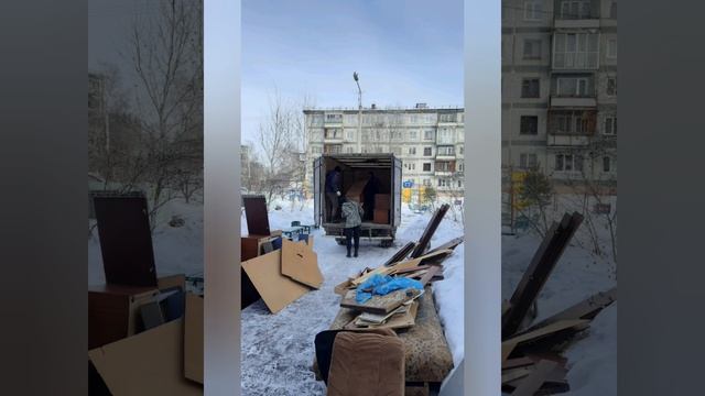 вывоз мусора с погрузкой Омск