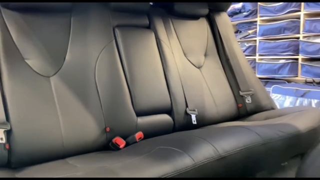 Авточехлы + перетяжка руля + перетяжка дверных карт Toyota Camry XV40