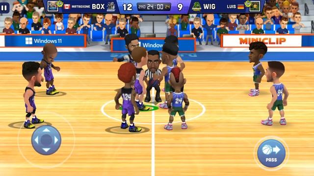 Mini BasketBall - Champion League Arena! New Legend Iceman x2! Level Up!