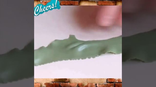 Сэндвичь из полимерной глины.