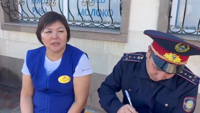 Женщина поблагодарила полицейских Павлодара