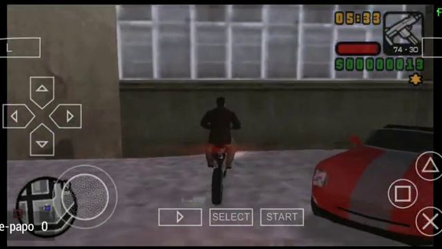 jogando gta Liberty City Stories no ppsspp