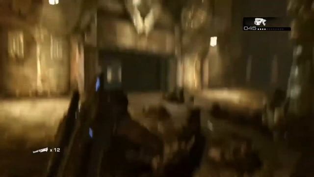 Gears Of War 3 Gameplay Walkthrough Part 10: Trench Run Corpser Boss Fight
