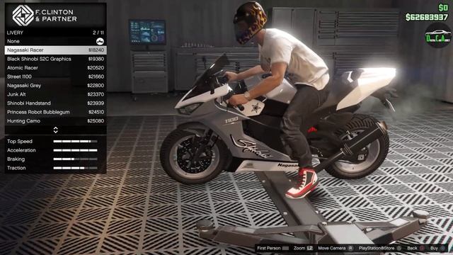 GTA 5 - DLC Vehicle Customization - Nagasaki Shinobi (Kawasaki Ninja)