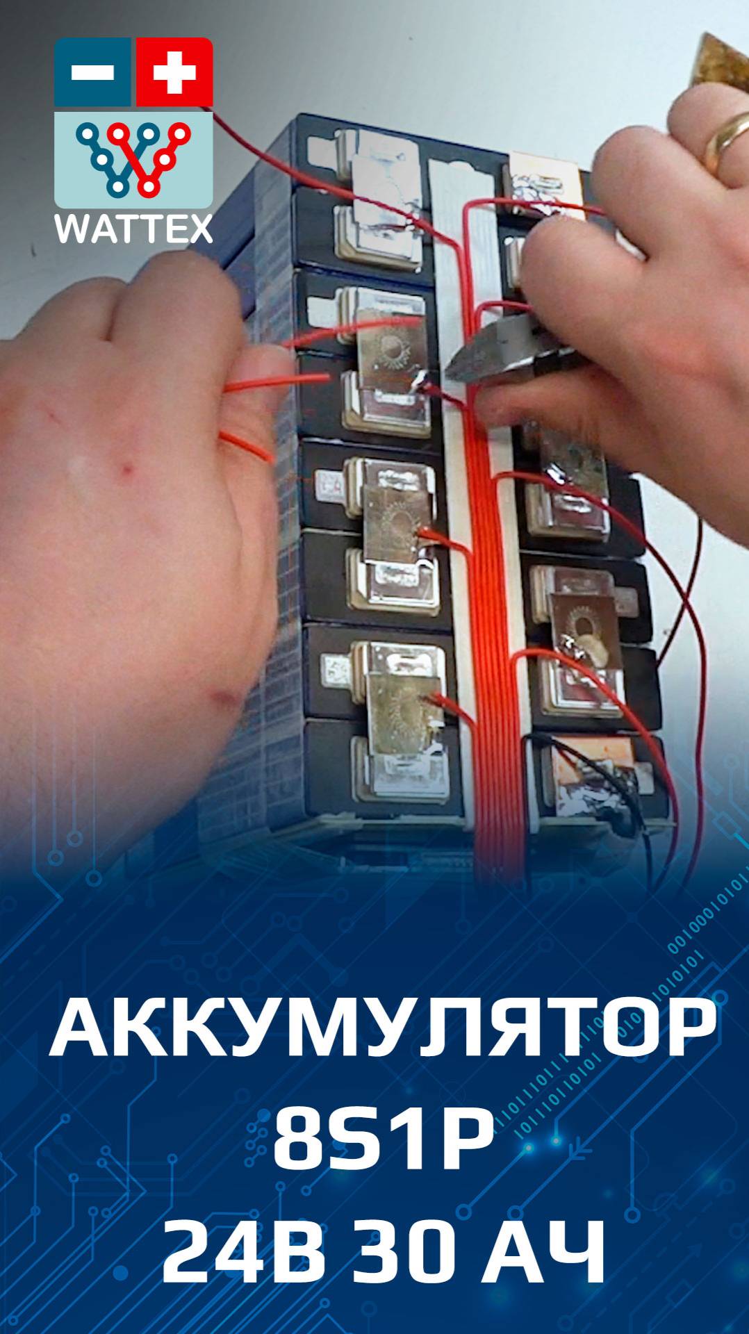 Аккумулятор LiFePO4 8s1p 24V  30Ah