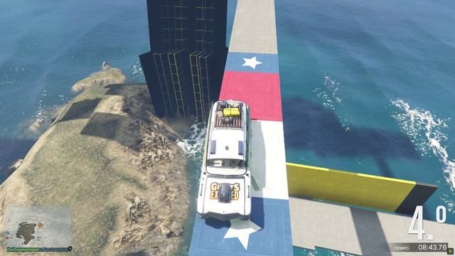 MI PRIMER PARKOUR CON EL NUEVO ALBANY BRIGHAM - GTA 5 ONLINE