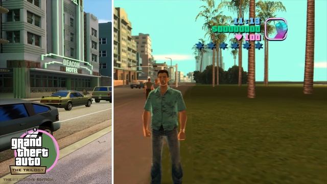 GTA: The Trilogy - The Definitive Edition Comparison - Original vs. Remaster