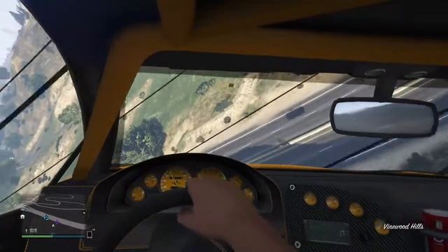 GTA 5 XBOX 1. Big Ramp FP View
