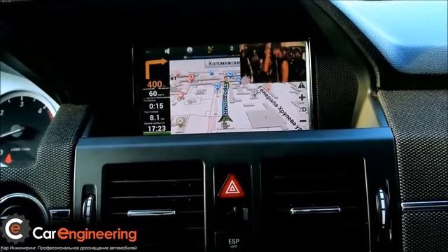 Android BGT 2200 -  установка навигации на штатный монитор Мерседес GLK