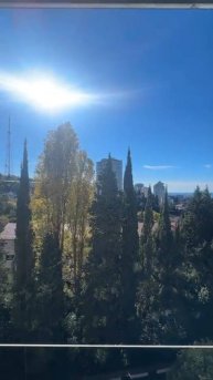 Квартира с видом на море в городе Сочи. Центральный район. Квартира с ремонтом, мебелью и техникой.