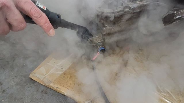 Работа Пароочистителя SteamStyle..