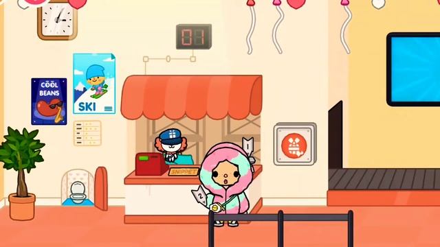 Подарок 🎁 на Почте к Празднику 23 Февраля Токабока #tocaboca