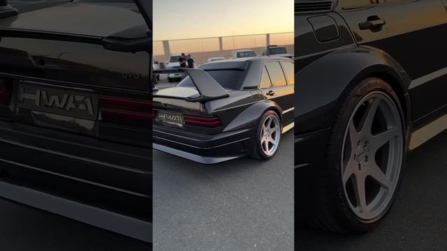 Рестомод HWA Evo на основе седана Mercedes 190E ! #moldova #automobile #subscribe #обзор