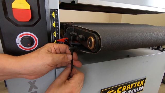 Tech Tips - CX509N 18" Drum Sander Belt Tracking from Busy Bee Tools