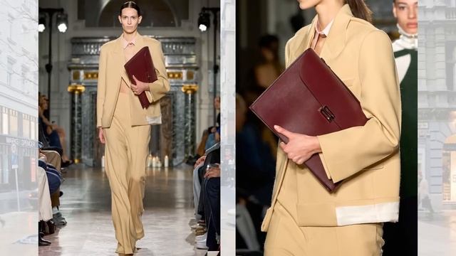 Victoria Beckham Мода 2024/2025 Осень Зима в Париже | Стильная Одежда и аксессуары