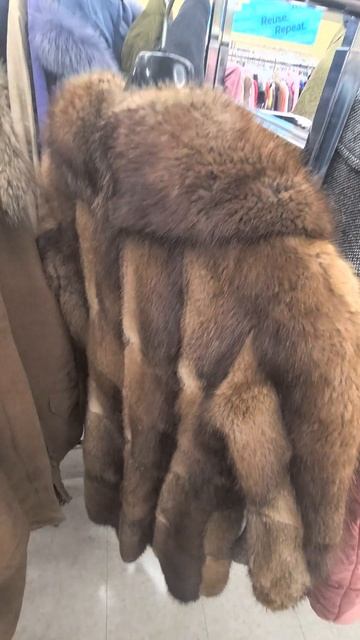 Из  неопубликованного...  Шуба из ондатры.