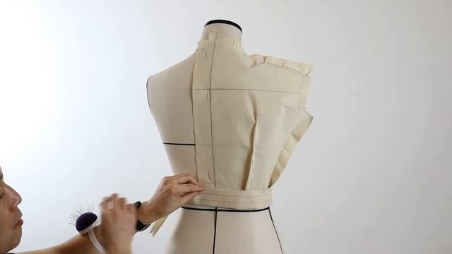 【The Library of Draping】Kimono collar jacket, Tamotsu Kondo's draping archive, ラグランジャケット