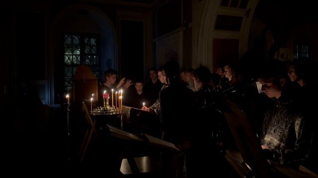МОЛОДЕЖНЫЙ ХОР ВО ВТОРНИК ПЕРВОЙ СЕДМИЦЫ ВЕЛИКОГО ПОСТА В КАДАШАХ. ГОСПОДИ СИЛ