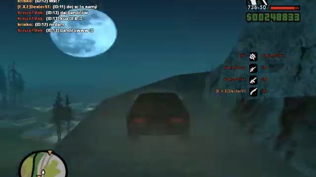 GTA san Andreas MP Knight Rider Jízda 1