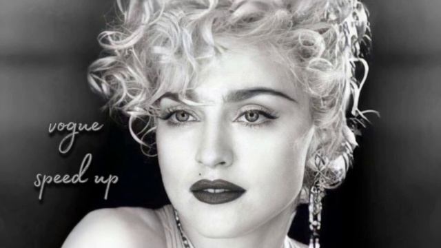 Madonna - Vogue (speed Up)