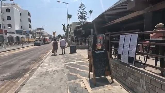 Protaras Strip in May - Cyprus Hot Spot All up and Running