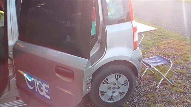 Panda Camper - 6000 Km dormendo in una Panda