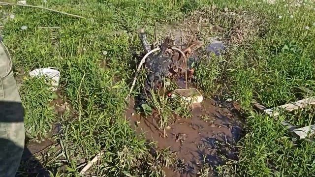 две скважины под погружной насос.коротко ...