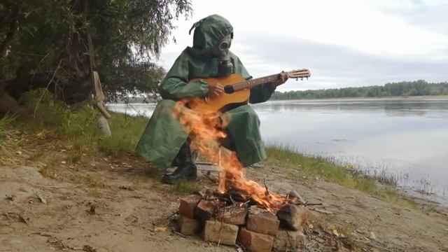 S.T.A.L.K.E.R. Мелодия на гитаре у костра ☢️☢️☢️