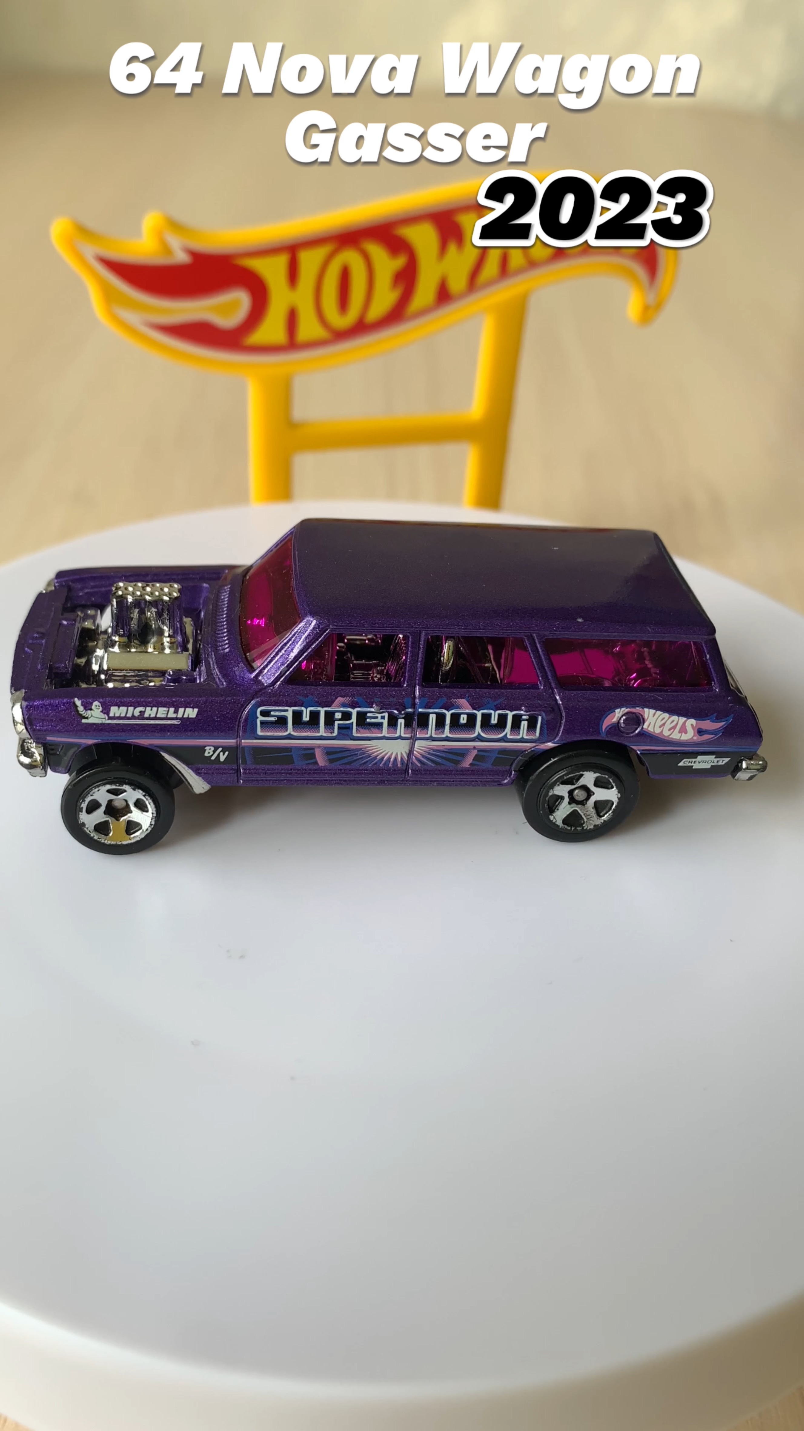 64 Nova Wagon Gasser 2023 Hot wheels