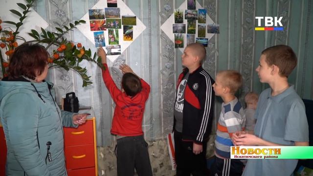 С Днём отца поздравили главу многодетной семьи из п. Рябчинка