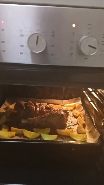 Голень Индейки запечённая в духовке😋.