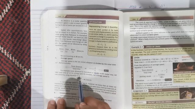 Speed || Average, Instantaneous, Uniform and Variable Speed || Kinematics Unit 2 Physics Grade 9 Kp