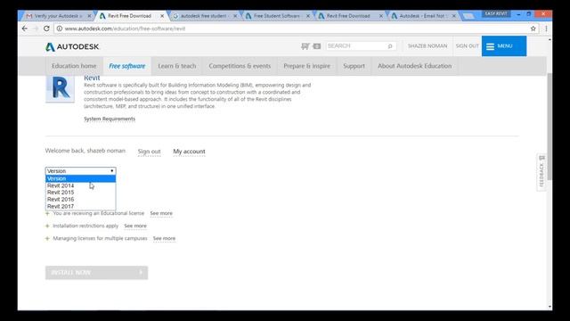 02-HOW TO DOWNLOAD & INSTALL REVIT FOR FREE ? IN ENGLISH