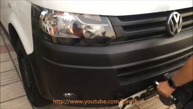 Winch desmontable vw t5