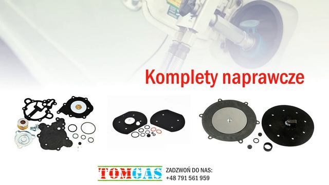 Podzespoły do instalacji gazowych LPG samochodowe instalacje LPG reduktory Warszawa Tomgas