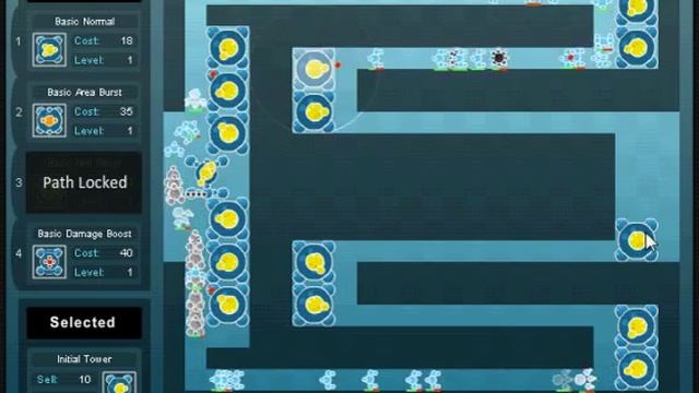 Bubble Tanks TD 1.5: level 66 (new level - perfect win)