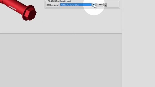 Hilti BIM /CAD Library