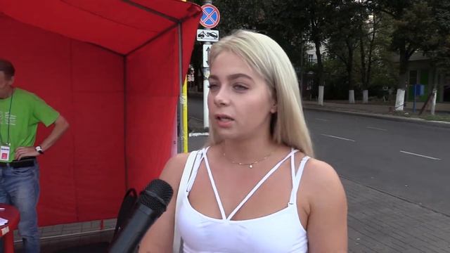 Одиночный пикет в Курске. Сбор подписей