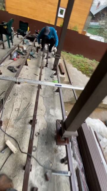 День 6. Подготовка к укладке террасной доски ДПК