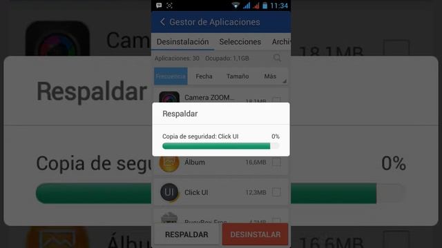 Como hacer copia de nuestras app en android