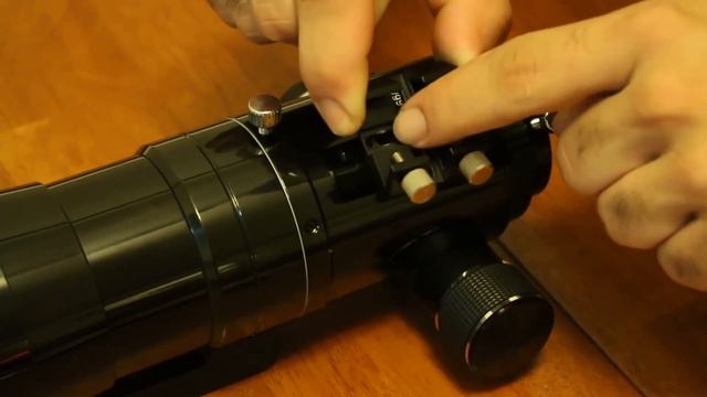 Installing a Finder Shoe onto a SkyRaider Refractor