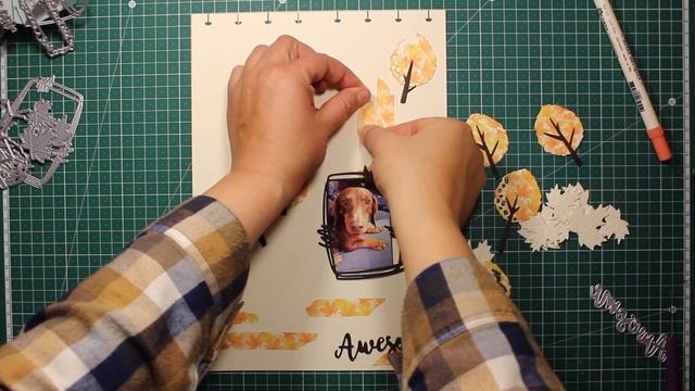 Creating a no paint, no ink, no stamping layout