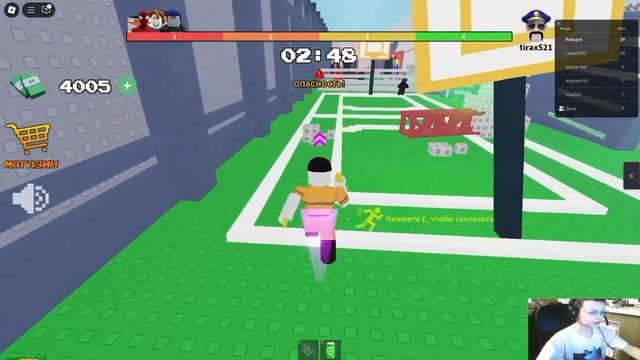 Побег из тюрьмы в Roblox (Не барри)