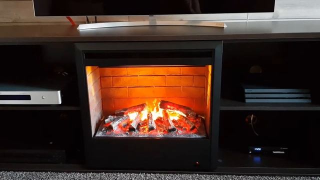 Пример работы камина RealFlame Helios 3d Model SC26 (1)