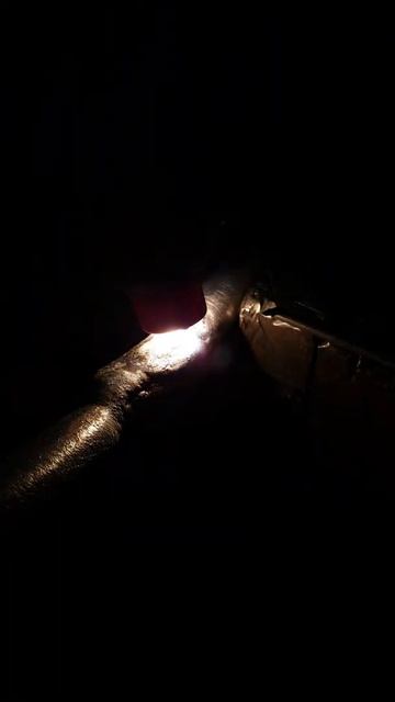 TIG Welding Car Air Conditioner Aluminum Pipe with DEL WSME 200 AC/DC Pulse TIG/MMA