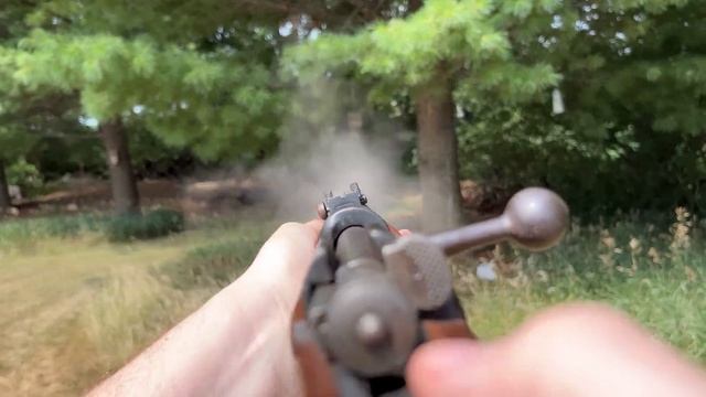 1891 Carcano (long rifle) POV firing