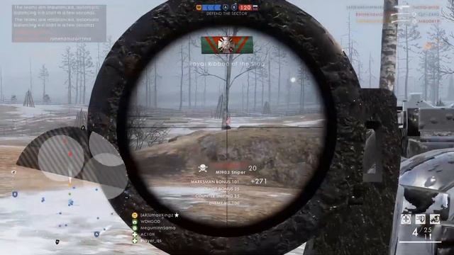 M1903 Sniper Bolt Action (Galicia 125-9) Highlights Battlefield 1