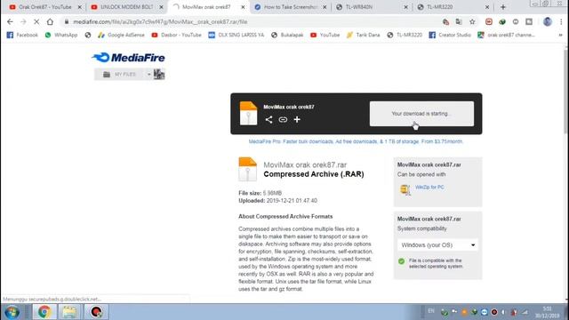 CARA DOWNLOAD FILE YANG MEMAKAI PEMENDEK URL