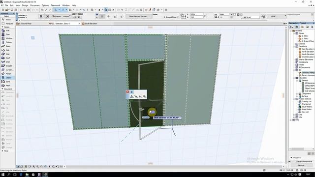 VERTI pro ArchiCAD - using the library BIM