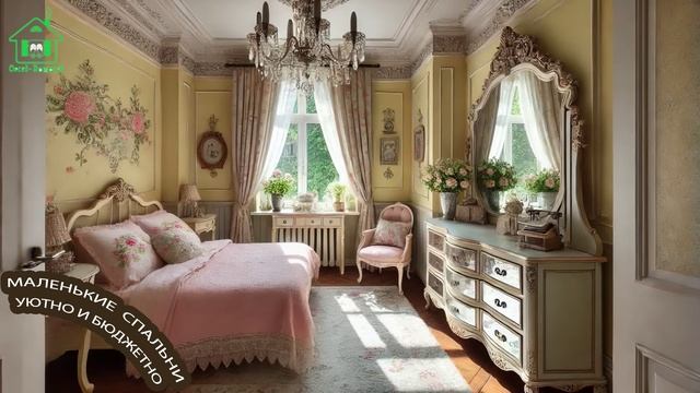 Маленькая спальня фото 🛏️ дизайн для вдохновения (51)